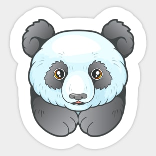 little cute panda Sticker